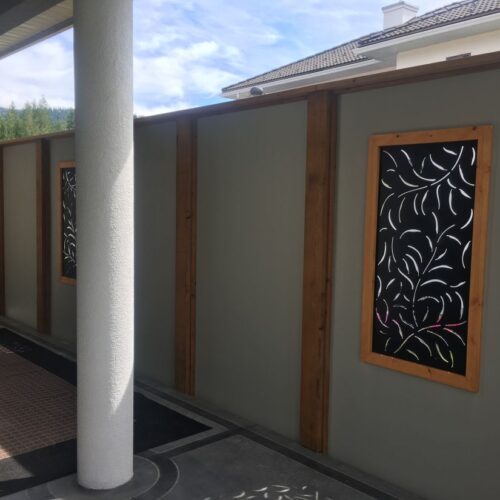 Reversible tub to shower conversion with low step entry for mobility friendly bathroom accessibility.