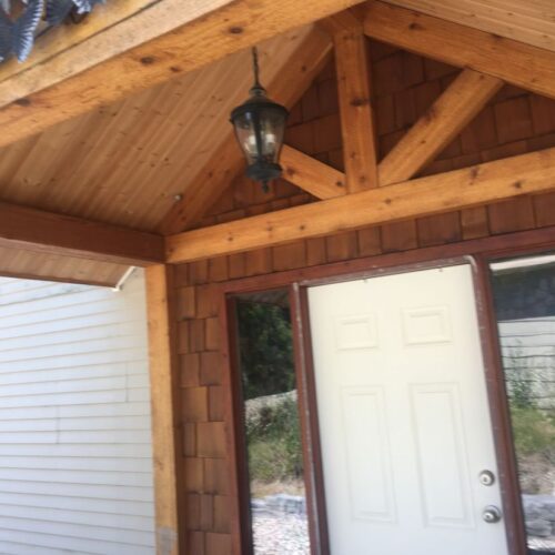 Reversible tub to shower conversion with low step entry for mobility friendly bathroom accessibility.
