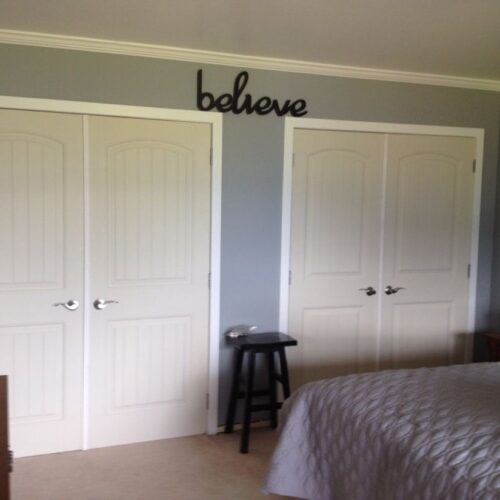 Reversible tub to shower conversion with low step entry for mobility friendly bathroom accessibility.