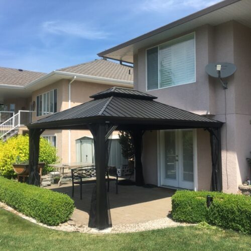 Reversible tub to shower conversion with low step entry for mobility friendly bathroom accessibility.