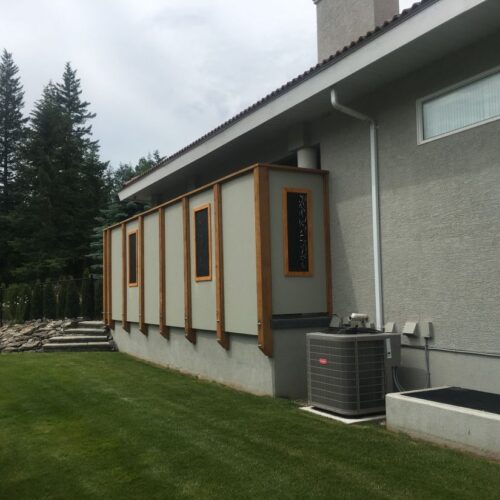 Reversible tub to shower conversion with low step entry for mobility friendly bathroom accessibility.